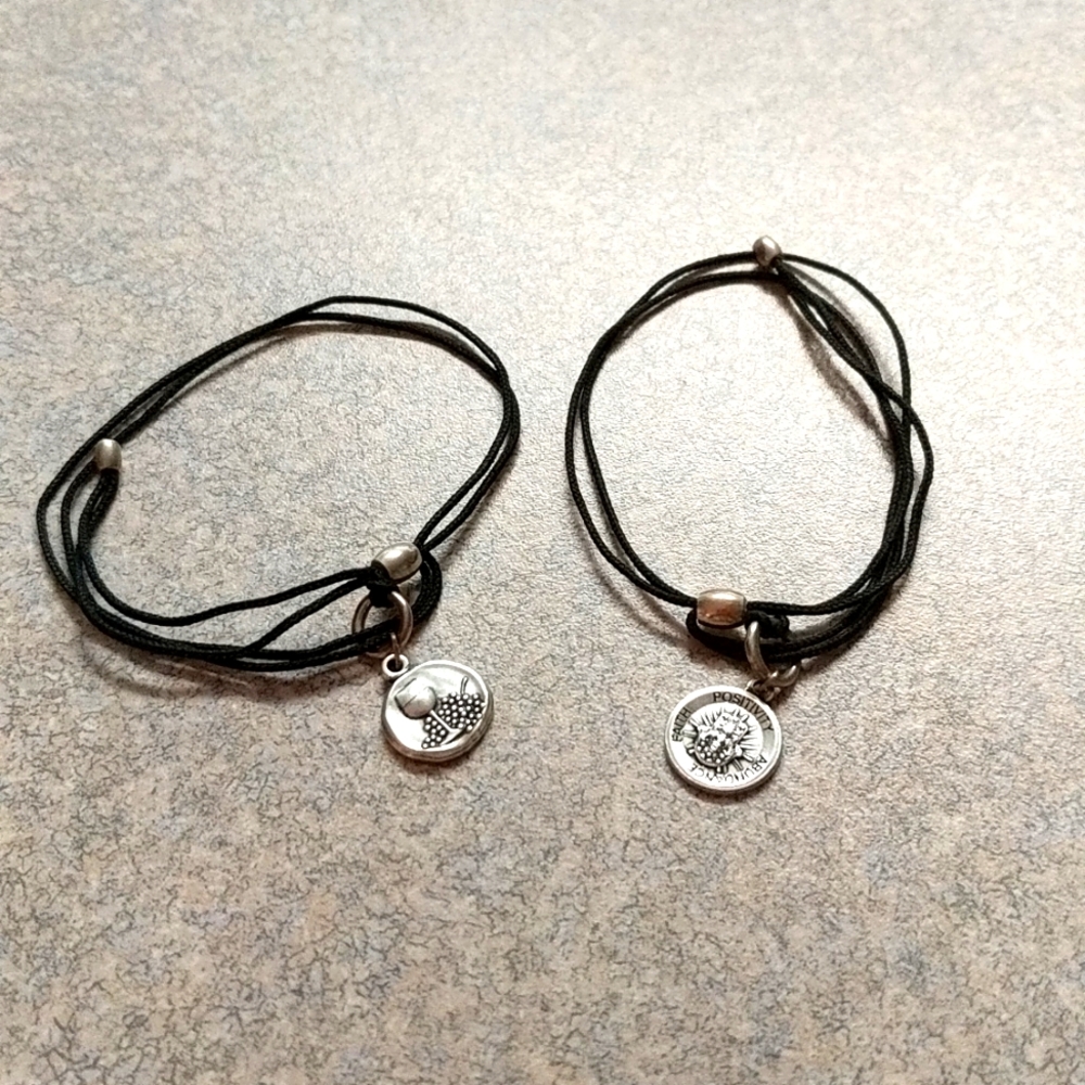 2 Alex + Ani Cord bracelets